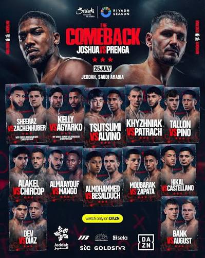 Joshua vs. Prenga: The Comeback poster
