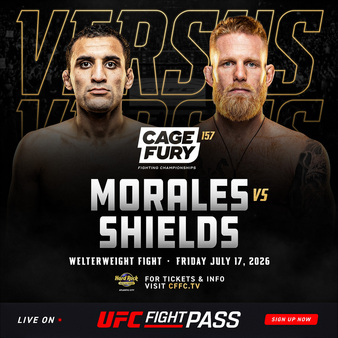 CFFC 157: Morales vs Shields poster