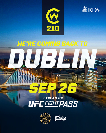 Cage Warriors 210: Dublin poster