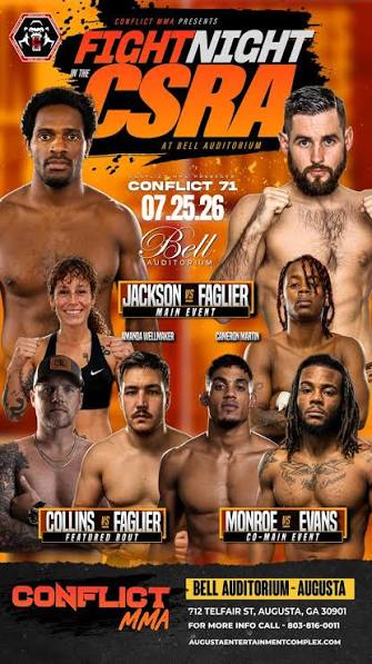 Conflict MMA 71: Fight Night CSRA poster