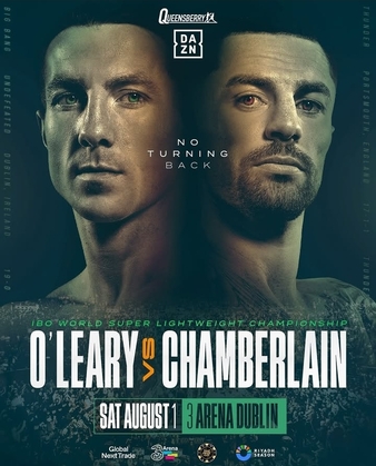 O'Leary vs Chamberlain poster