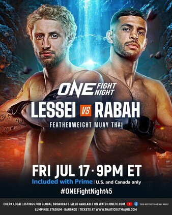 ONE Fight Night 45: Lessei vs. Rabah poster