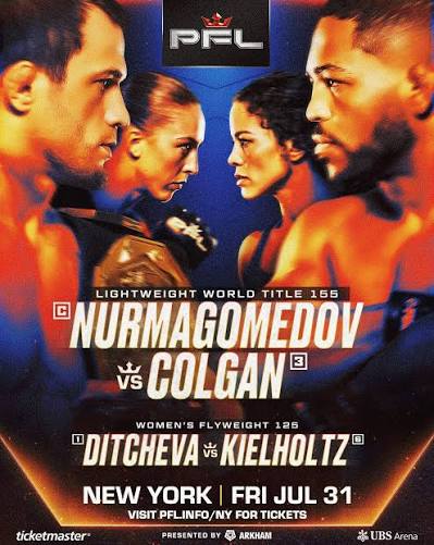 PFL New York: Nurmagomedov vs Colgan poster