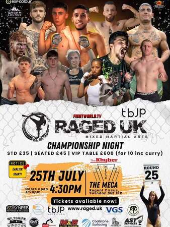 Raged UK 25 poster