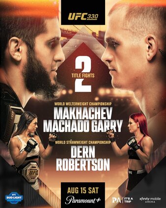 UFC 330: Makhachev vs Machado Garry poster