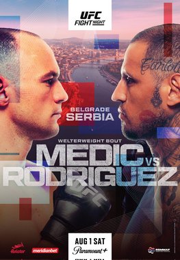 UFC Fight Night: Medic vs Rodriguez poster