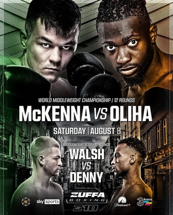 Zuffa Boxing 10: McKenna vs Oliha poster