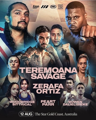 Teremoana vs Savage poster