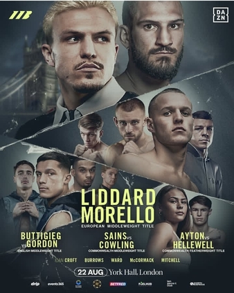 Liddard vs. Morello poster