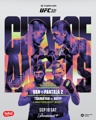 UFC 331: Van vs Pantoja 2 poster