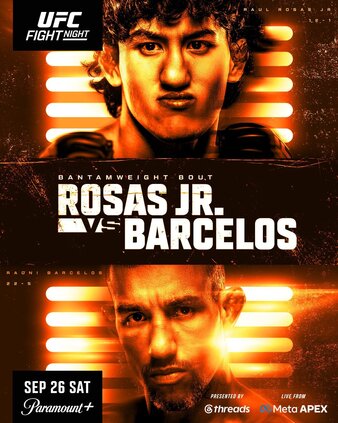 UFC Fight Night: Rosa Jr. vs. Barcelos poster