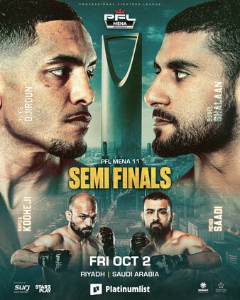 PFL MENA 11: Riyadh poster
